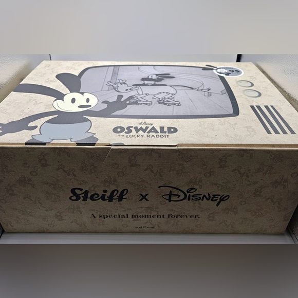 Disney 100 Steiff - Oswald the Lucky Rabbit 13" Collectible Teddy Bear - Picture 14 of 14